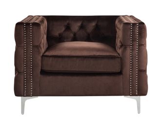 accent club chair Da Vinci Accent Club Chair in Brown. NEW IN BOX. free delivery and assembly