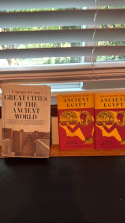 Vintage Egyptian books