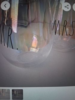 Iridescent  Wedding Cups