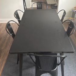 Dining Chairs And Table
