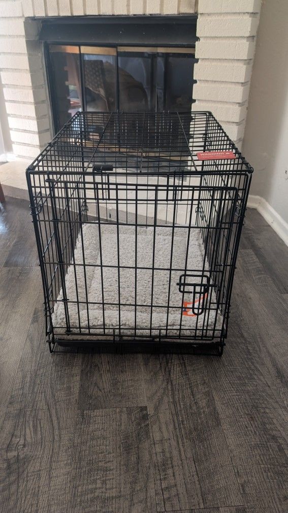 Small Dog Crate And Dog Bed