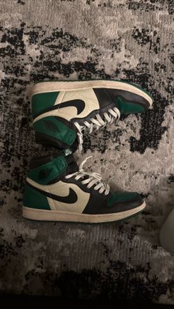 Jordan 1 high Nike pin green OG size 11