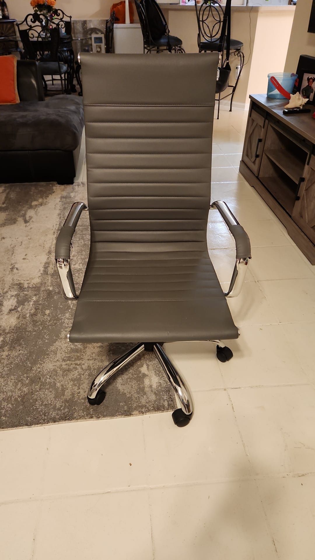 Gray Office Chair 