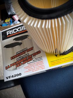 Rigid Wet/Dry Vac Filter