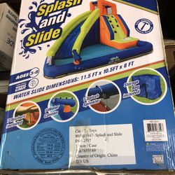 New : Splash And Slide