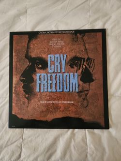 Cry Freedom Soundtrack Vintage Vinyl DJ COPY EX