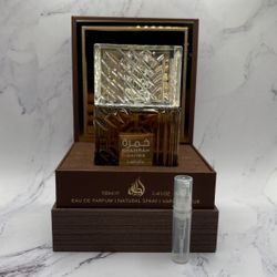 2ml Lattafa Khamrah Qahwa Sample