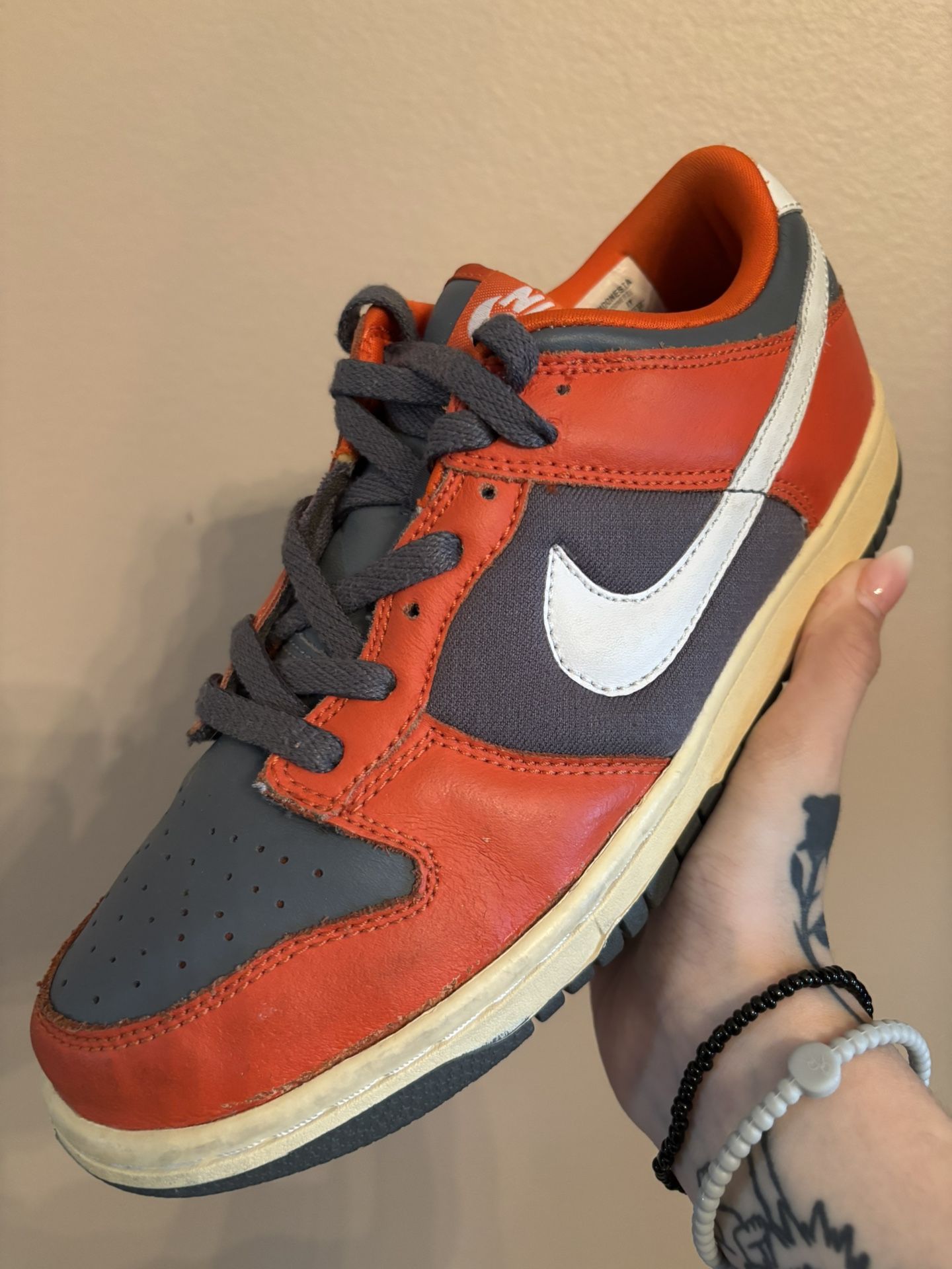 Nike Dunk Low GS 'Flint Grey Orange'