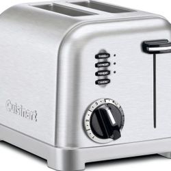 Cuisinart CPT-160 Stainless Toaster – Bagel / Defrost Settings