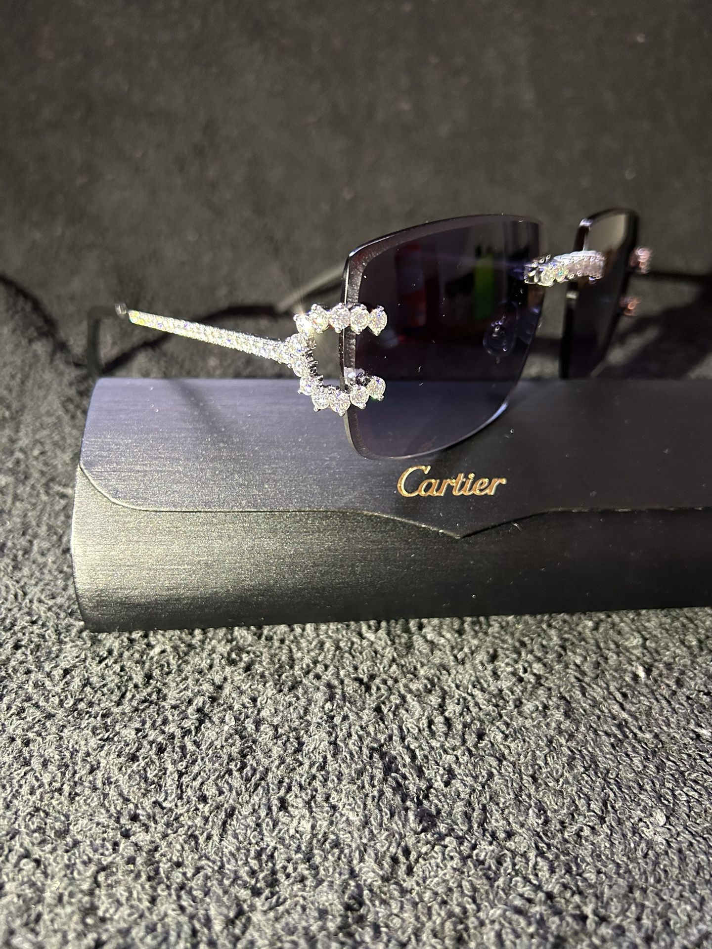 Lab Diamond Cartier Sunglasses 