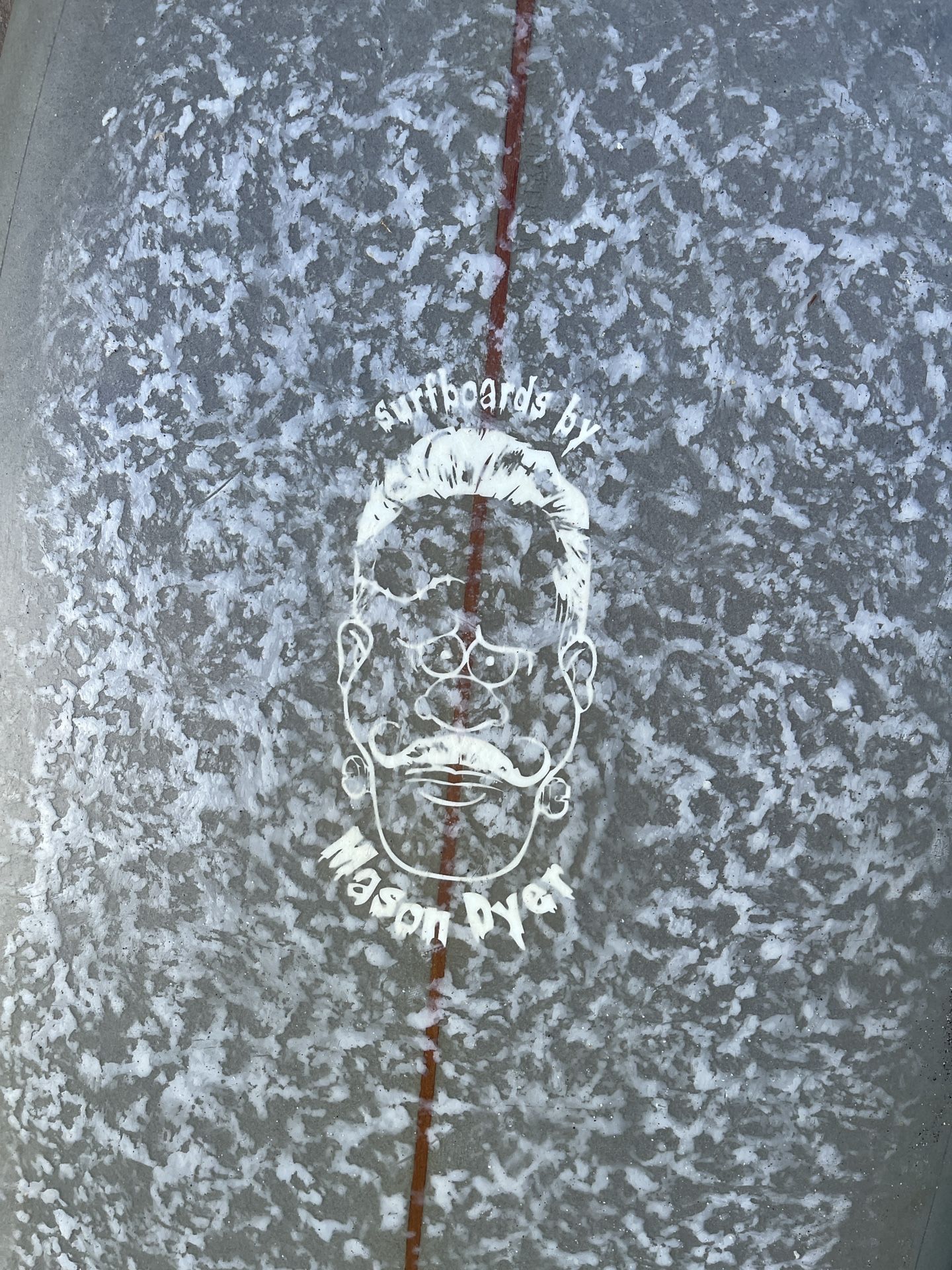 5' 8” Dyer Brand Fish Surfboard