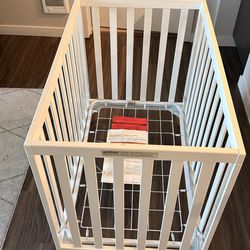 Delta Crib + Mattress + Covers – Clean – Pickup