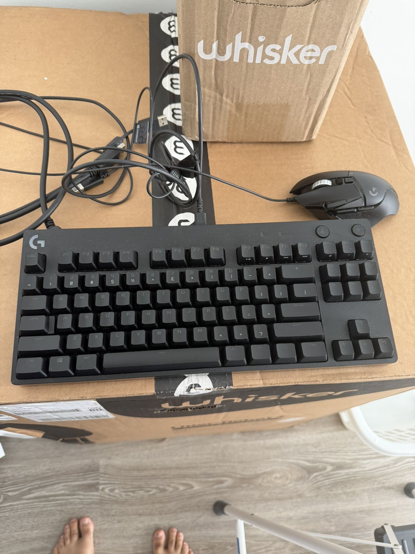 Logitech Gaming Keyboard And Mouse