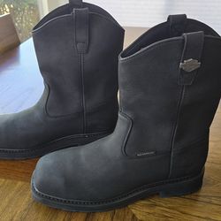 Harley-Davidson Men's Altman Composite Toe Waterproof Motorcycle Work Boots