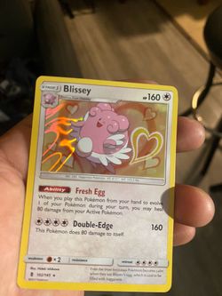 Pokémon holo trading card