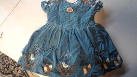 Embroidered dress beautiful size 24 months