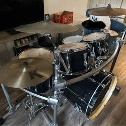 TAMA Rockstar 5 Piece Drum Complete Set