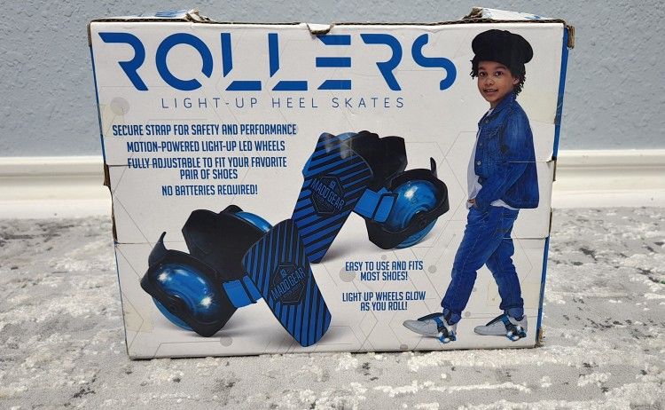 Madd Gear Rollers Light-Up Heel Skates