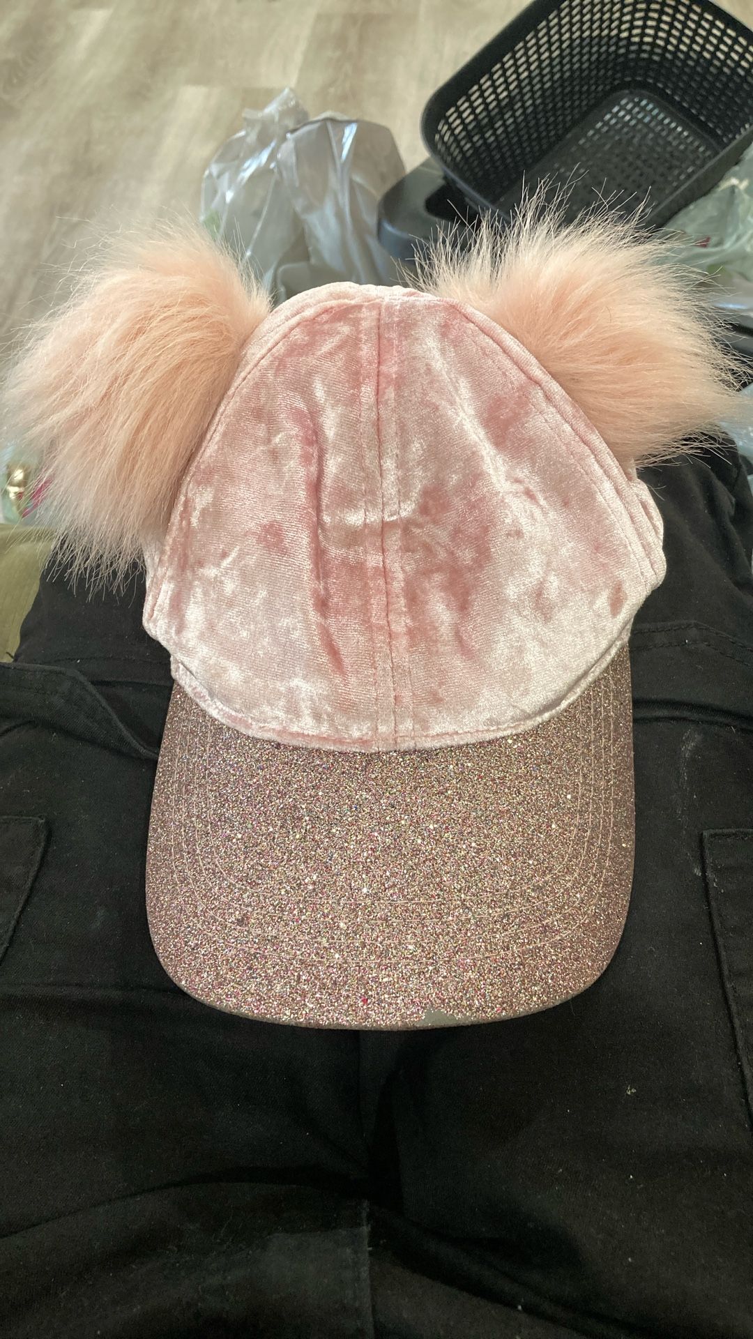 Pink hat