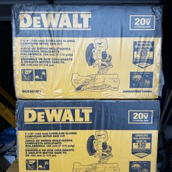20v max cordless 7-1/4 in. sliding miter saw with (1) 20v battery 4.0ah