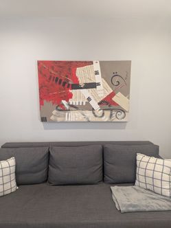 Abstract piece titled Overture by Deanna Kienast