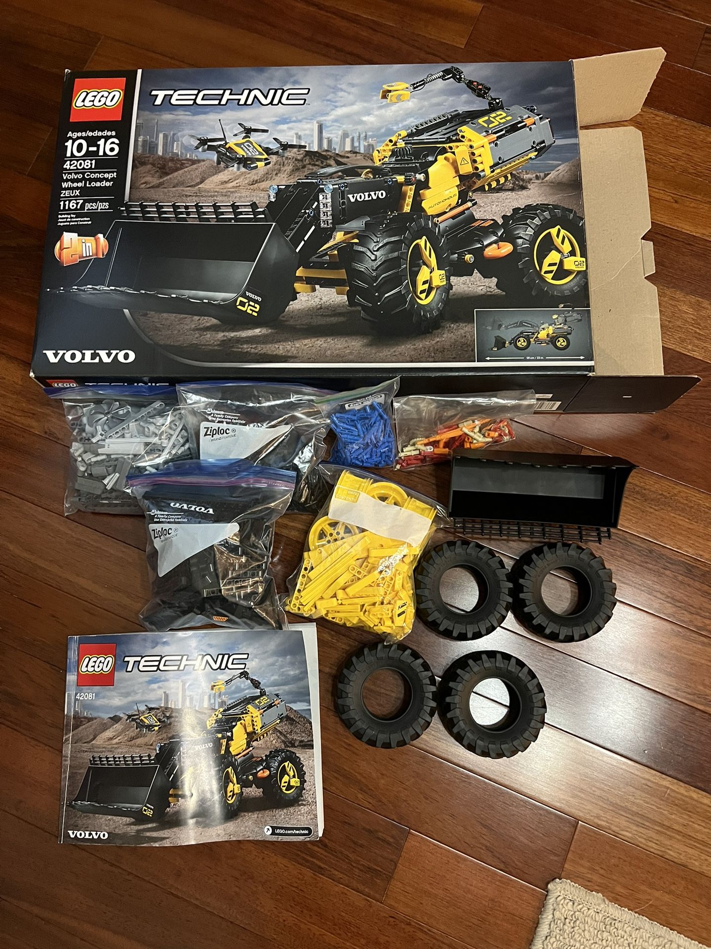LEGO 42081 Technic Volvo Concept Wheel Loader ZEUX