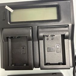 Sony A7 Camera dual Battery Chargers and Batteries 