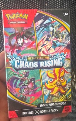 Pokémon TCG Mega Evolution Chaos Rising Booster Bundle