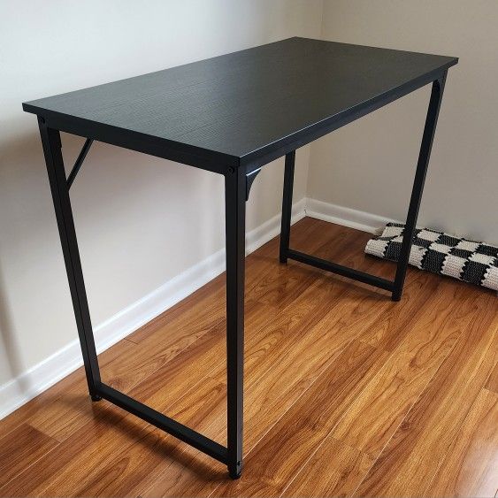 Sturdy, Minimalist Black Desk