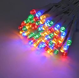 LED Lights For Patio Umbrellas Battery-powered Outdoor Lights w/ Remote for 9-10ft 8-Rib Umbrella Tent (RGBY) - Thanksgiving Sale