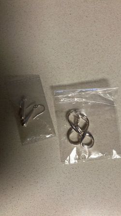 New Sterling Silver Earrings