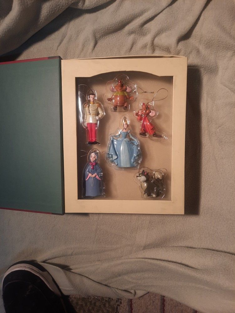 Disney Cinderella Christmas Storybook Ornament Collection Retired