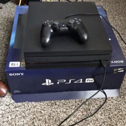 PS4 Pro 1tb 