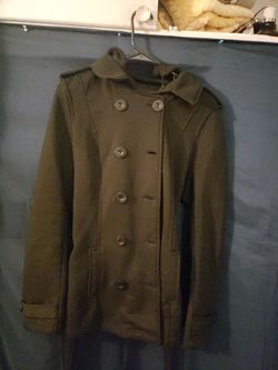 Black Buttoned Coat