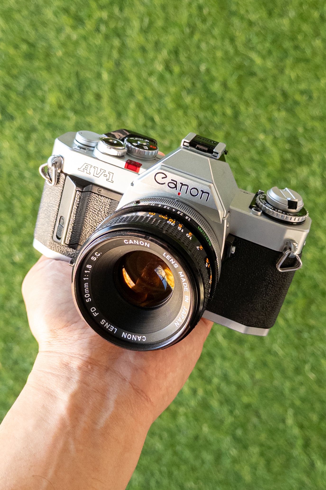 Canon AV-1 35mm Film SLR Camera