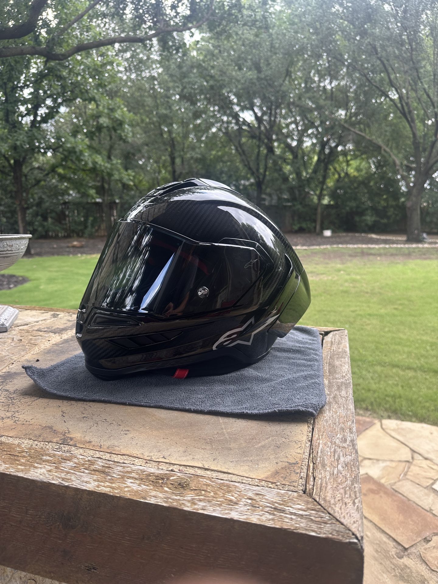 Alpinestars Supertech R10 Motorcycle Helmet Size:Medium Like New