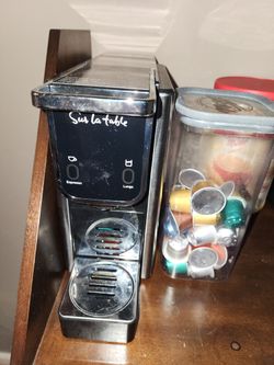Sur LA Table Nespresso Coffe Machine 