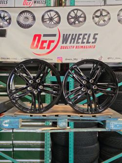 New OEF Wheels F036 1LE Camaro (20x11/20x10) (5x120) (+23 / +43) (Gloss Black) ($899/Set)