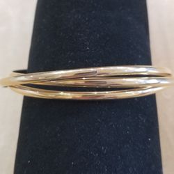 3 Piece Intermingled Bangle Bracelets 