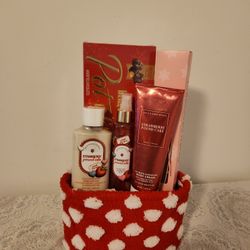 Bath And Body Works Valentines Day Gift Basket