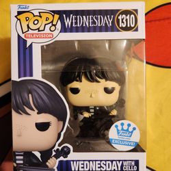 Wednesday With Cello Funko Pop