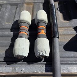 Twister Bar And Nike Dumbells 
