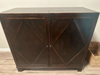 Bar cabinet - solid wood