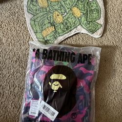 Bape Hoodie Size L