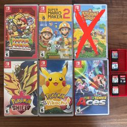 Nintendo Switch Games $30 Each 