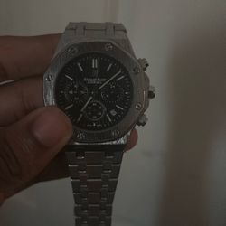 Ap Watch Steel Chronograph