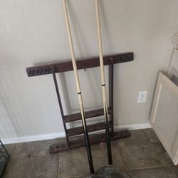 Wall Mounted Pool Rack