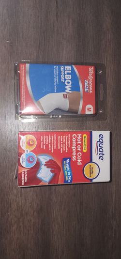 Elbow Support & Hot/Cold Compress Bundle