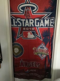 Los Angeles/Anaheim Angels "2010" All-Star Game Banner...(35" x 60") Inches...