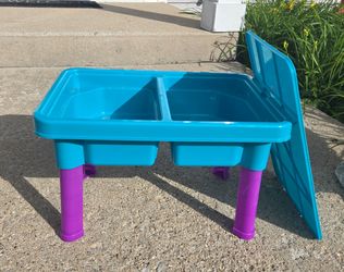 Sand & Water Play Table with Storage and Lid